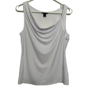 Halogen NWOT’s asymmetrical drape front tank. Size XS